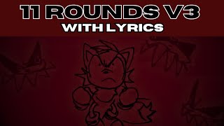 [FNF] ROUND 11 V3 - WITH LYRICS || EXECUTABLE MANIA || 250 SUBSCRIBER SPECIAL [Ft.@JoJo-164]