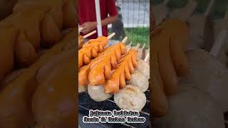 pemuda cerdas usaha sosis \u0026 bakso bakar omset jutaan perhari #jajanan #streetfood #shorts #kuliner