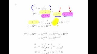 The Beta Function: Re-expressing The Beta Function