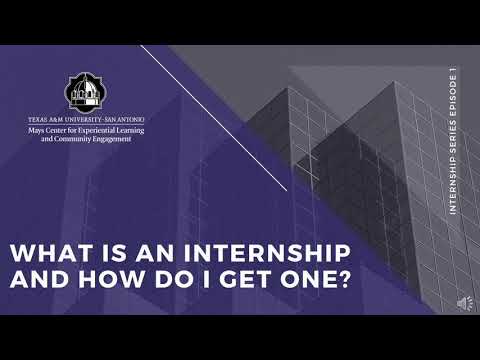 Internship Series: Episode 1- What Is An Internship And How Do I Get ...