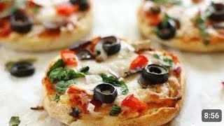 mini pizza banane ka tareeka/pizza without oven/pizza bread/shawarma bread by kitchen with nelofar