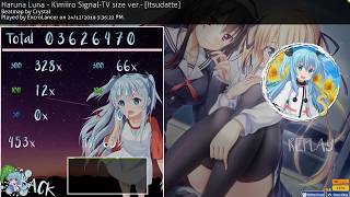 Osu - Haruna Luna : Kimiiro Signal (Itsudatte) FC,S