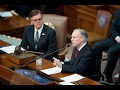 Texas Gov. Greg Abbott 2017 State of the State Address