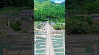 静岡県川根本町にある「塩郷の吊り橋」はスリル満点で絶景が見れるおすすめスポットです。#観光 #川根本町 #島田市 #静岡県