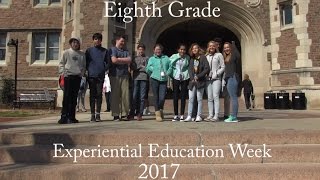 Experiential Education Week 2017