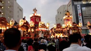 熊谷うちわ祭２０１３　鎌倉町交差点