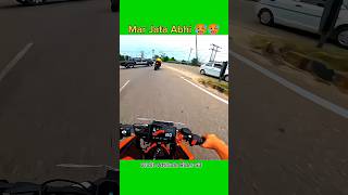 Marte Marte Bach Gya 🥵 Z900 Almost Crash 😎 #shorts #z900 #crash #viral