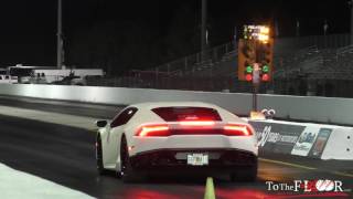 Lamborghini Huracan with 150 shot of Nitrous!