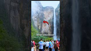 Is China's tallest waterfall fake? | China fakes tallest waterfall