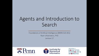 Lecture 17: Intelligent Agents and Introduction to Search
