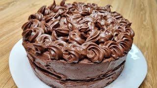 The Best Vegan Chocolate Cake!!!