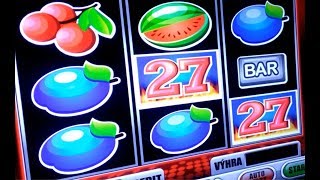 Live play on Fire 27 (MOD elektronik) slot machine - quick hit - NICE WIN!!!