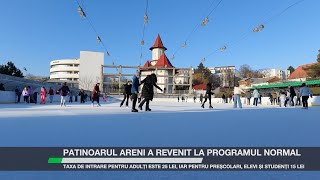 Patinoarul Areni a revenit la programul normal