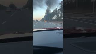 Car fire on the road side in Tallahassee Florida | #carfire