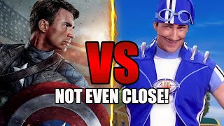 Why Captain America VS Sportacus Is A STOMP!