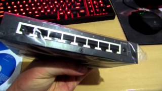 Linksys LGS108 Unmanaged Switch Unboxing 20151224 1