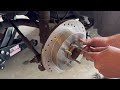 replacing the rear brakes on my 2008 impala summarized