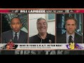 Bill Laimbeer LeBron is the GOAT over MJ and is better at involving teammates to win  First Take
