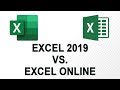 Excel 2019 vs. Excel Online: Interface, charts, collaboration, costs, and more