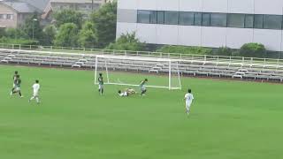 FC岐阜U-18 vs 長良高校　FC岐阜U-18 2点目 9番:恩田 武弥 選手のゴール