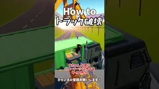 #ギャングビースト How to トラック破壊