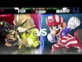 マエスマtop 14＜wqf＞ mrg かになべ フォックス vs スノー マリオ スマブラsp マエスマ maesumatop