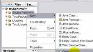 99 Sec Opening a Sample XML Schema in NetBeans