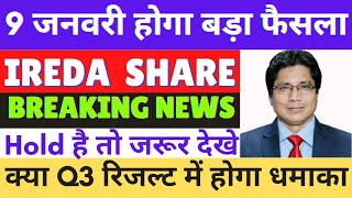 ireda share breaking news || ireda target price || ireda share latest news || ireda Q3 update