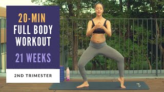 Week 21 of Pregnancy | 20-min Full Body Prenatal Workout