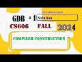 CS606 GDB 1 SOLUTION FALL 2024|CS 606 GDB 1 SOLUTION FALL 2024