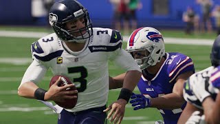 Seahawks vs Bills NFL Today Live 11/8 | Seattle vs Buffalo Full Game NFL Week 9 (Madden)