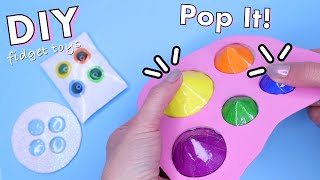 DIY Pop It Fidgets! Viral TikTok fidget toys