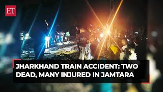 Jharkhand train accident: Two dead, many injured as MEMU train hits them in Jamtara