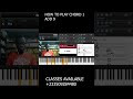 How to play chord 1 add9 (all 12 keys )  piano tutorial