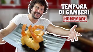 Tempura di gamberi facile e veloce | CUCINA BUTTATA - Guglielmo Scilla