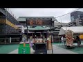 4k walk on monzen nakacho japan tour