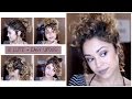 10 Cute & Easy Updo Looks on Curly Hair | All Hair Types 10 Cute & Easy Updo Looks on Curly Hair | All Hair Types