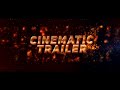 Cinematic Trailer title After Effects | After Effects Tutorial