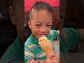 4 years old ate ice cream 五寶吃冰淇淋 cutechild 🤣🤣