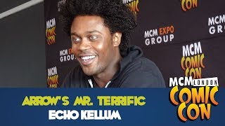 Arrow's Mr. Terrific, Echo Kellum Interview - MCM Comic Con London - May 2017