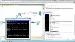 Fall 2016 - CTS231-875 - Packet Tracer 3.3.2.7 Tutorial: Configuring PPP Auth PAP \u0026 CHAP