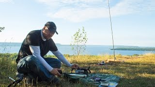 Skinners Bluff 20m QRP Contacts