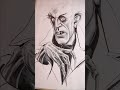 Nosferatu - Halloween Theme #shorts #copicdrawing