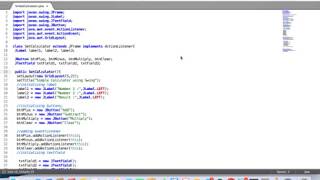 GUI Calculator Program In Java Using Swing | Simple Calculator In Java Using Swing | Java Tutorial