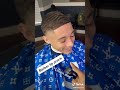 barber lip prank