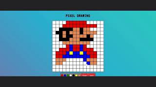 pixel drawing App | JavaScript Project Tutorial #shorts