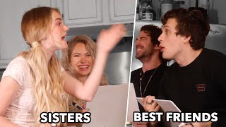Family game night GONE WRONG.. *freakout* (sisters vs best friends)
