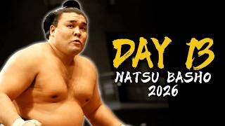 Grand Sumo May 2026 – Day 13 | Analysis & Commentary