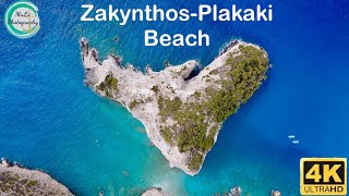 Zakynthos Plakaki Beach-Greece🇬🇷/Zante/HD/4K/Drone/DJI/Maluphotography16/Island/Aerial-Shots