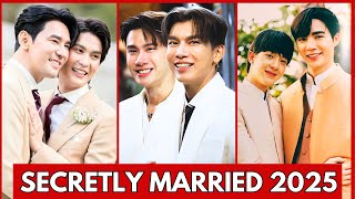 07 BL ACTORS WHO ARE ACTUALLY MARRIED IN REAL LIFE || THAI BL ACTORS 2025